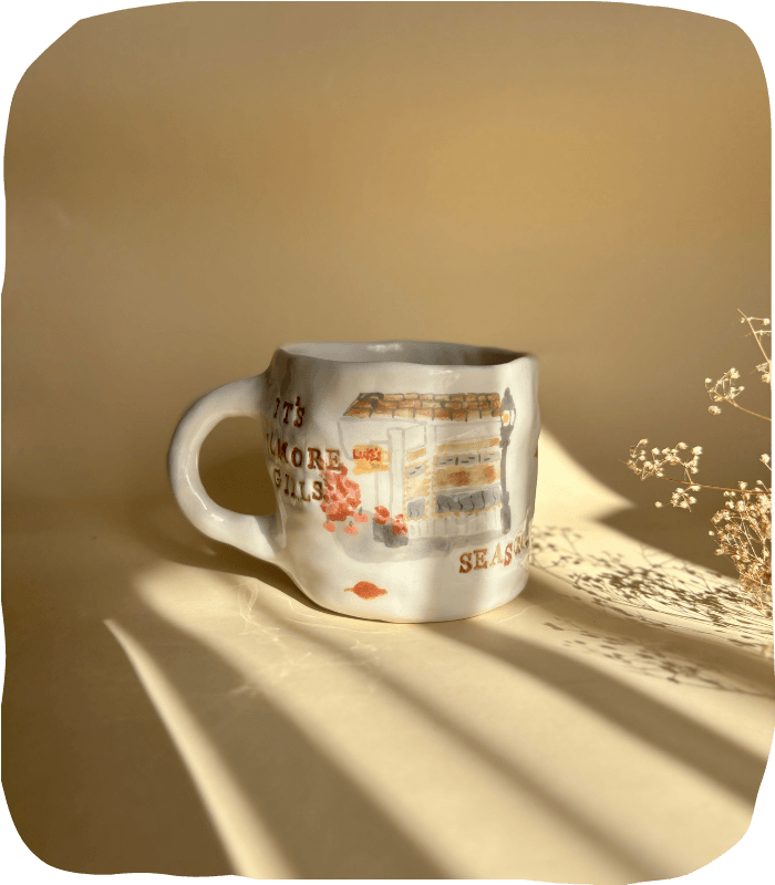 Gilmore Girls ‘Luke’s diner’ bögre (3 dl)